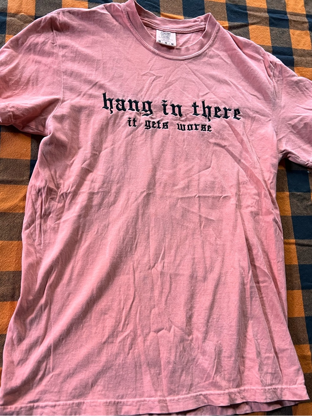 Hang In There Pink Graphic Tee